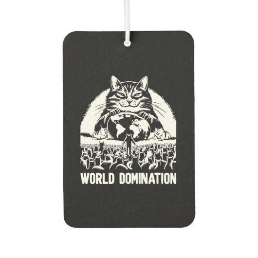 世界征服1 カーエアーフレッシュナー (正面)