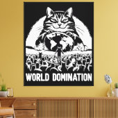 世界征服1 キャンバスプリント (インサイチュ (リビング))