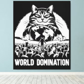 世界征服1 キャンバスプリント (インサイチュ (ウッドフロア))