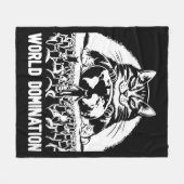 世界征服1 フリースブランケット (正面(横))