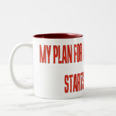 世界征服 ツートーンマグカップ (左)