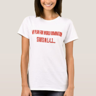 世界征服Tシャツ Tシャツ
