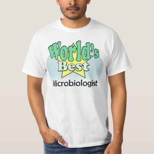 世界微生物学最高の者 Tシャツ (正面)