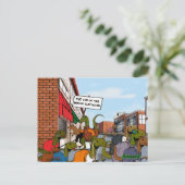 世界恐竜の終焉 ポストカード (スタンド正面)