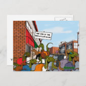 世界恐竜の終焉 ポストカード (正面/裏面)