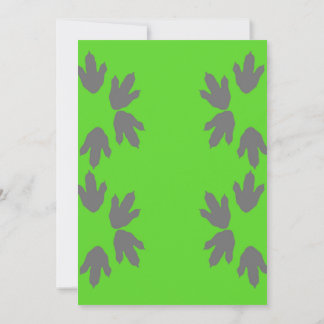 世界恐竜公園の誕生日招待状 恐竜 招待状