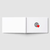 世界愛地球アイコン | ハートアースサマーデザイン ゲストブック (全面)