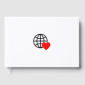 世界愛地球アイコン | ハートアースサマーデザイン ゲストブック (正面)