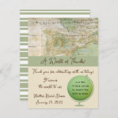 世界感謝してい!マップシャワーEOS Lip Balmのお気に入り エンクロージャーカード (正面/裏面)