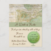 世界感謝してい!マップシャワーEOS Lip Balmのお気に入り エンクロージャーカード (正面)