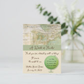 世界感謝してい!マップシャワーEOS Lip Balmのお気に入り エンクロージャーカード (スタンド正面)