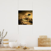 『世界戦争』 H・G・ウェルズ サイエンス・フィクション ポスター (キッチン)