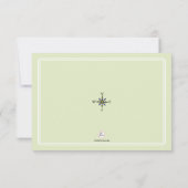 世界挙式用アンケートカード 出欠カード (裏面)