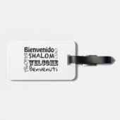 世界挨拶ラゲッジタグ多言語対応 ラゲッジタグ (裏面横)