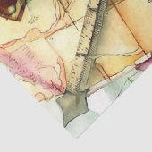 『世界探検隊シック:地図と旅行』 薄葉紙 (詳細)