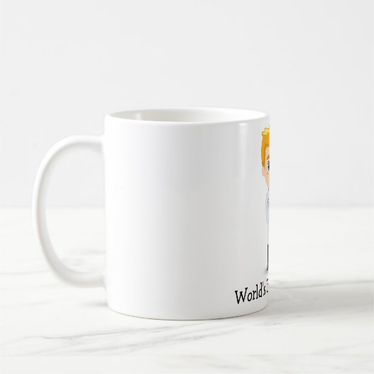 世界放射最高の線技師 – ブロンド男性X線 コーヒーマグカップ (左)