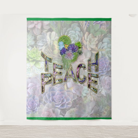 世界教えの平和 タペストリー (正面)