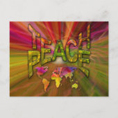 世界教えの平和 ポストカード (正面)