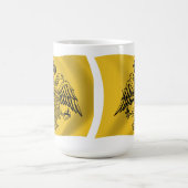 世界文化族長国旗のマグカップ コーヒーマグカップ (中央)