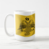 世界文化族長国旗のマグカップ コーヒーマグカップ (左)