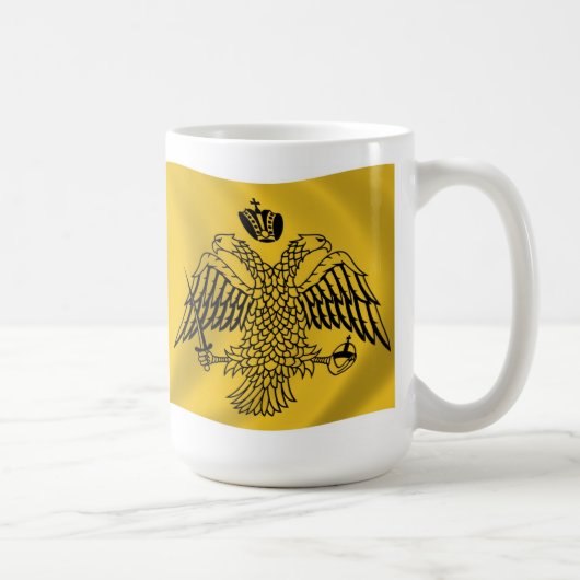 世界文化族長国旗のマグカップ コーヒーマグカップ (右)