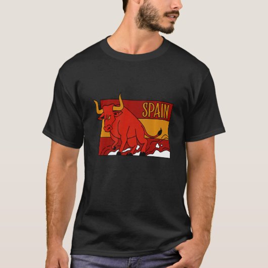 世界旅行スペイン闘牛場 Tシャツ (正面)