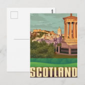 世界旅行ポストカード スコットランド ポストカード (正面/裏面)