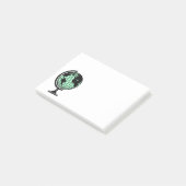 世界旅行ヴィンテージの地球 ポストイット (アングル)