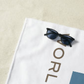 世界旅行保有物のビーチタオル ビーチタオル (インサイチュ)