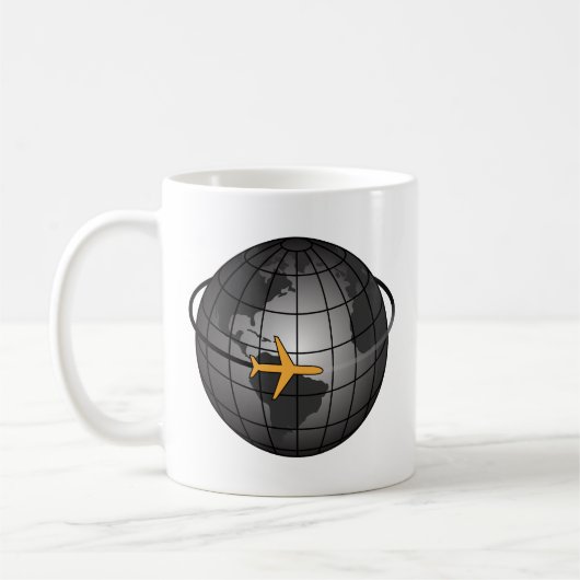 世界旅行 コーヒーマグカップ (左)