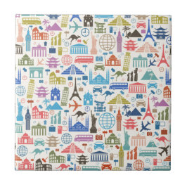 世界旅行 タイル