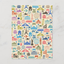 世界旅行 ポストカード