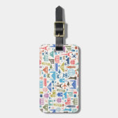 世界旅行 ラゲッジタグ (正面縦)