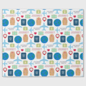 世界旅行  ラッピングペーパー (フラット)