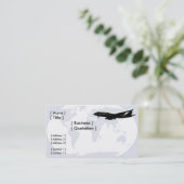 世界旅行/交通ビジネスカード 名刺 (スタンド正面)