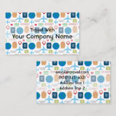 世界旅行 名刺 (正面/裏面)