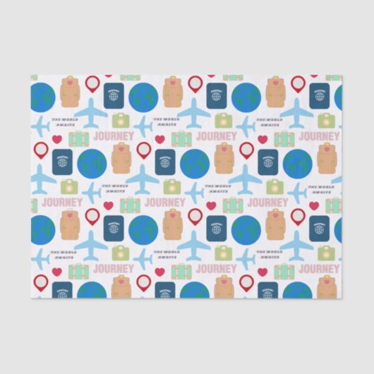 世界旅行 薄葉紙 (正面)