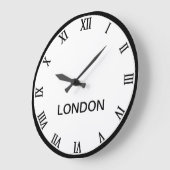 世界時計の都市 ラージ壁時計 (傾斜)