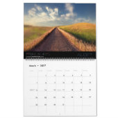 世界景観、自然シーン、海景 カレンダー (3月 2027)