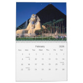 世界暦2010年の建築視力 カレンダー (2月 2026)