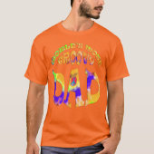 世界最もグルーヴィパパ Tシャツ (正面)