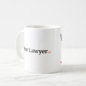 "世界最も最高のなくま"のコーヒー・マグ コーヒーマグカップ (正面左)