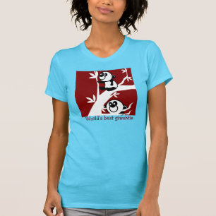 "世界最も最高のなgrauntie"のパンダ tシャツ