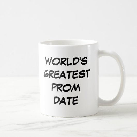 "世界最も素晴らしいプロム日付"のマグ コーヒーマグカップ (右)