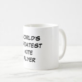 "世界最も素晴らしい凧フライヤ"のマグ コーヒーマグカップ (正面右)
