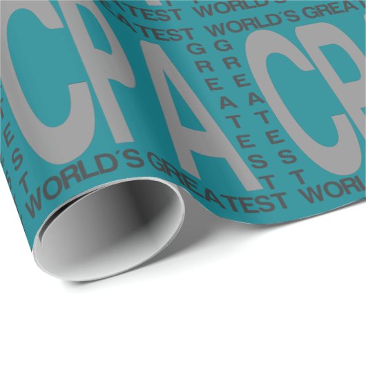 世界最も素晴らしいCPA ラッピングペーパー (ロールコーナー)