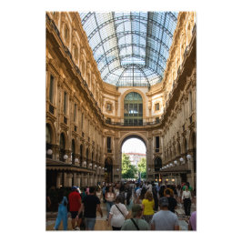 世界最古のショッピングモール フォトプリント           