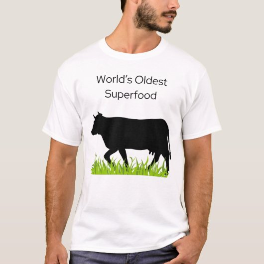 世界最古のスーパーフード Tシャツ (正面)