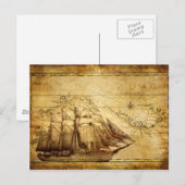 世界最古の地図船 ポストカード (正面/裏面)