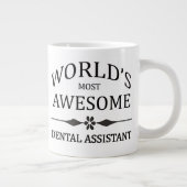 世界最多の歯科補素晴らし助者 ジャンボコーヒーマグカップ (右)